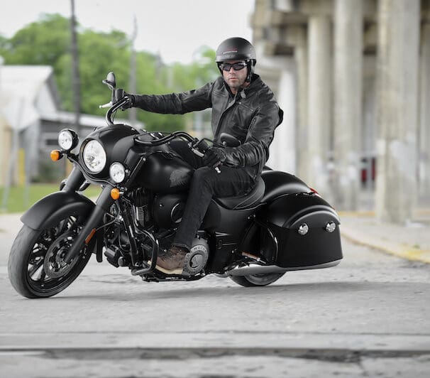 2018 Indian Springfield Dark Horse - scout bobber pricing halogen machine