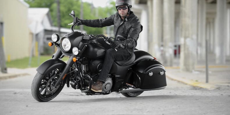 2018 Indian Springfield Dark Horse - scout bobber pricing halogen machine