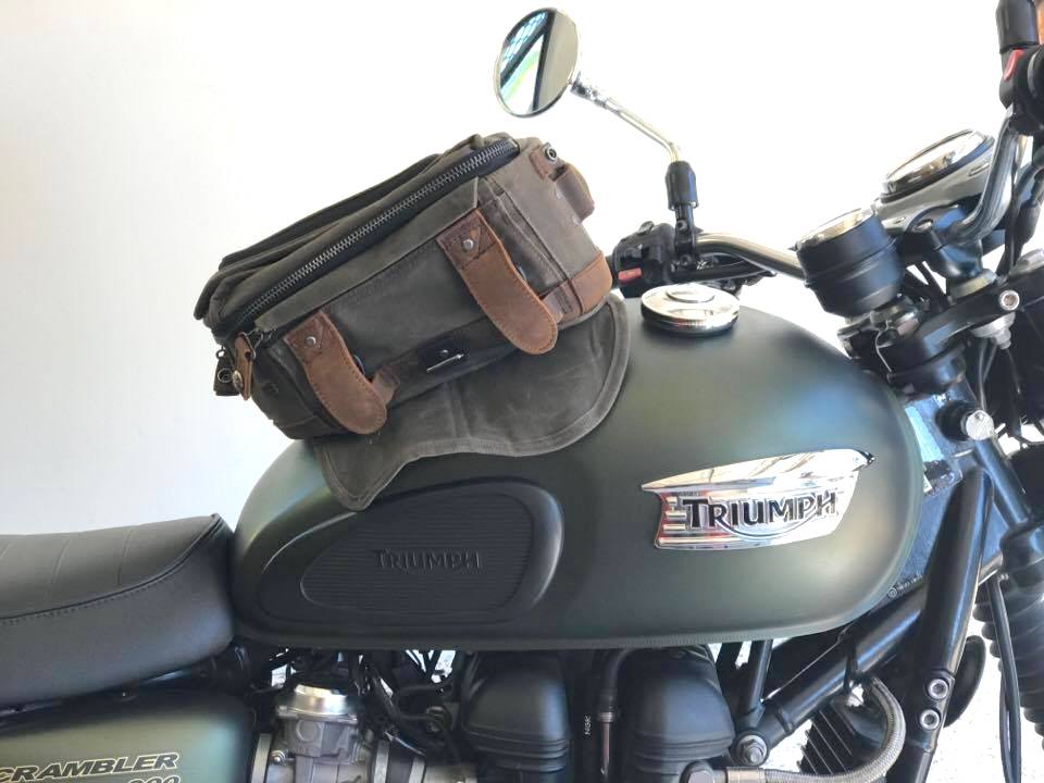 Burly tank bag adds flexible style webBikeWorld