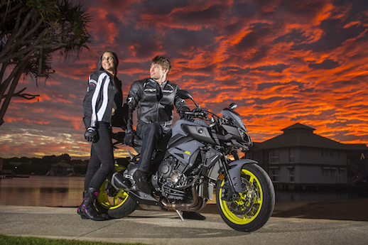 Stunt "god" Dave McKenna and model Antonina Rizzuto