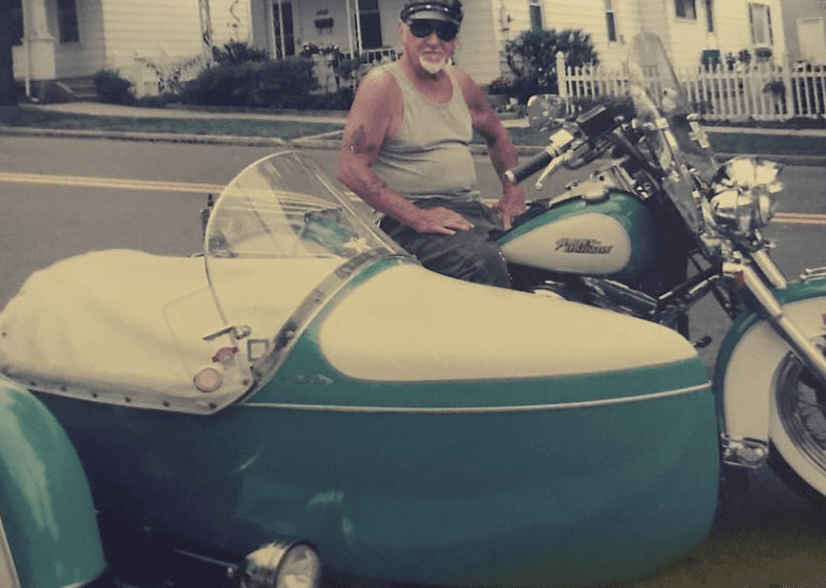 WWII veteran Arthur J Werner Sr buried in Harley sidecar