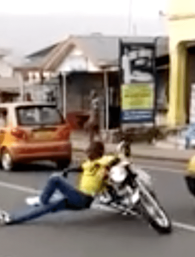 Motorcycle Stunt video