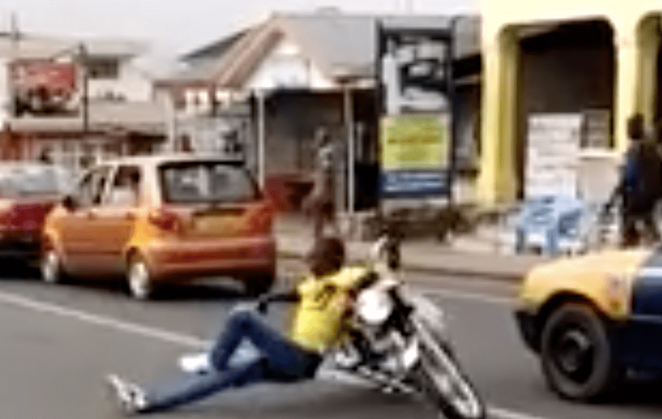 Motorcycle Stunt video