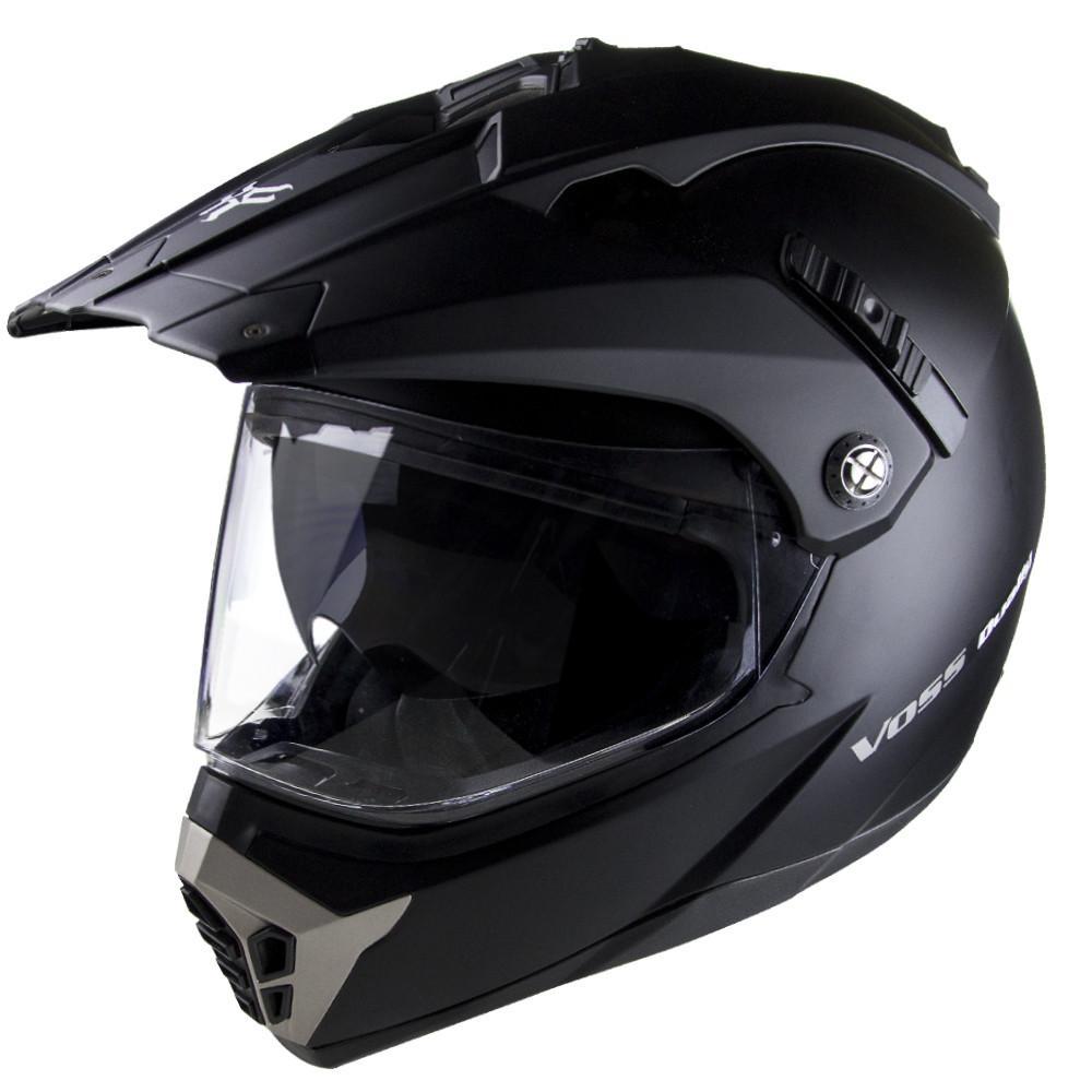 VOSS 600 Dually Sports Motorcycle Helmet Review webBikeWorld
