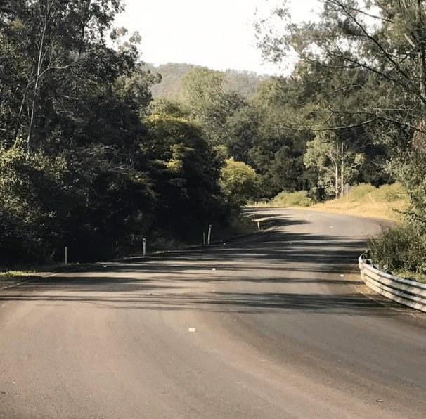 Mt Glorious road works