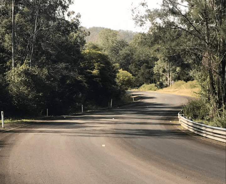 Mt Glorious road works