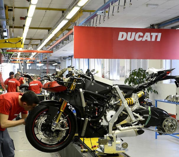 Ducati factory closure