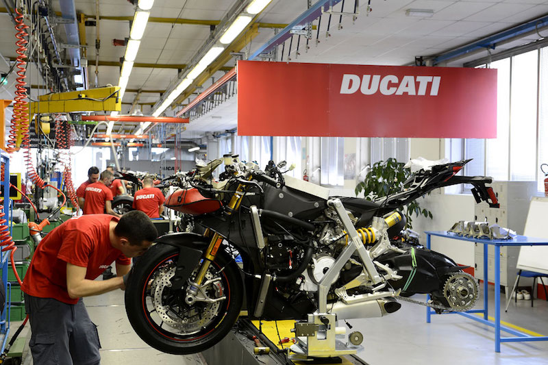 Ducati factory closure
