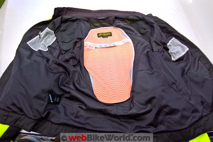 Klim Induction Jacket Back Protector