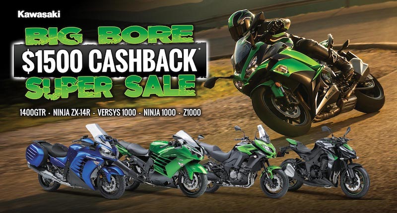 Kawasaki hot july sale