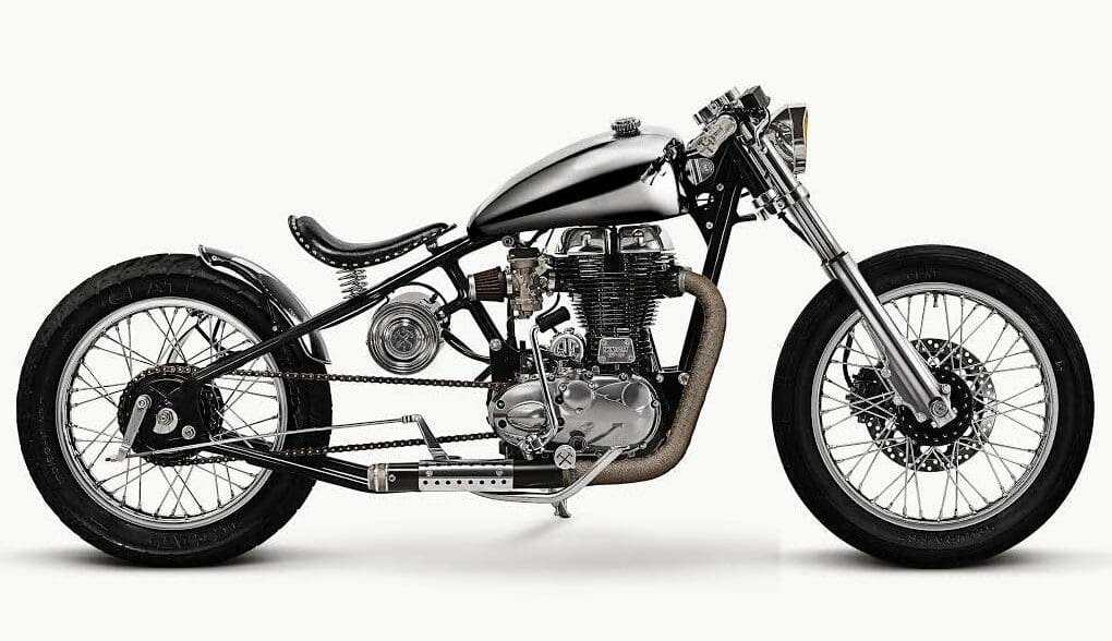 Royal Enfield Classic 500 custom bobber bob