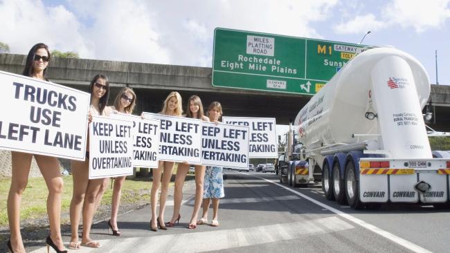 Extend truck lane restriction