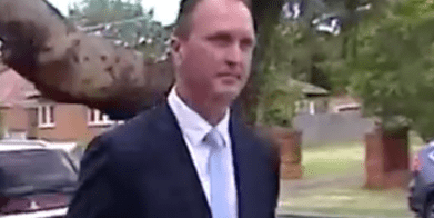 Brett Rossiter hitting charge - NSW police bond
