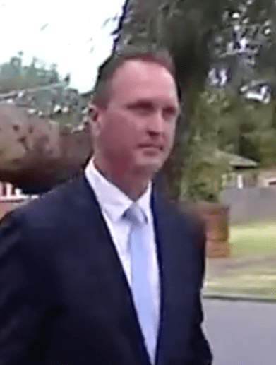 Brett Rossiter hitting charge - NSW police bond