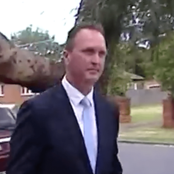 Brett Rossiter hitting charge - NSW police bond