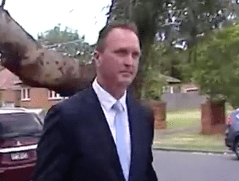 Brett Rossiter hitting charge - NSW police bond