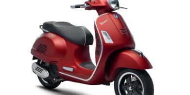 2017 Vespa GTS 150 with stop-start technology