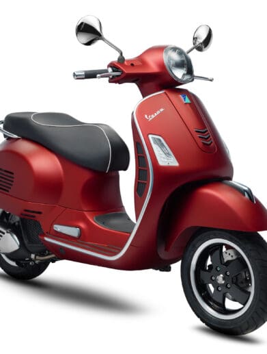 2017 Vespa GTS 150 with stop-start technology