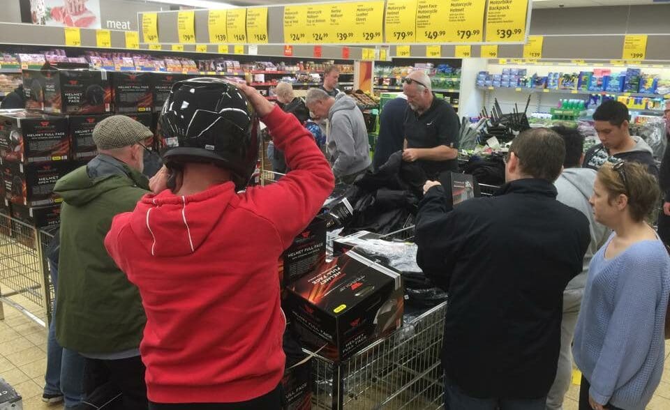 Aldi annual sale - Riders urged to support motorcycle dealers claims