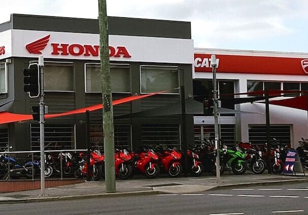 Brisbane Motorcycles mum ad dad dealership events Norton Motorcycles