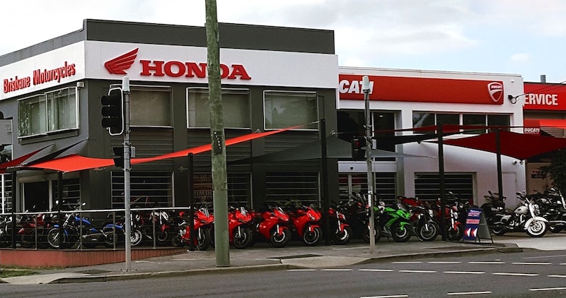 Brisbane Motorcycles mum ad dad dealership events Norton Motorcycles