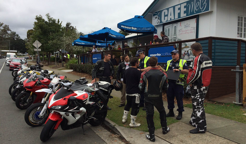 Cops police force enforce fines speed north upright