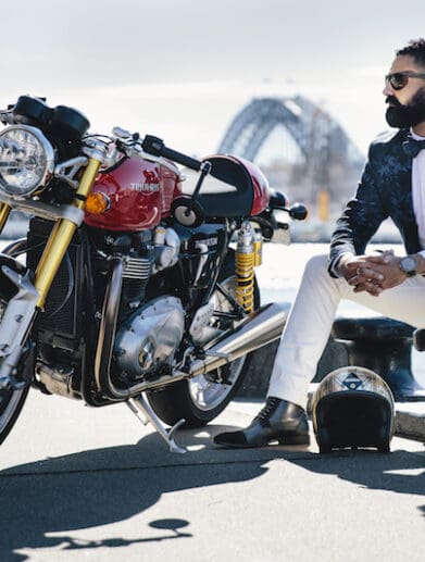 Distinguished Gentleman’s Ride founder Mark Hawwa