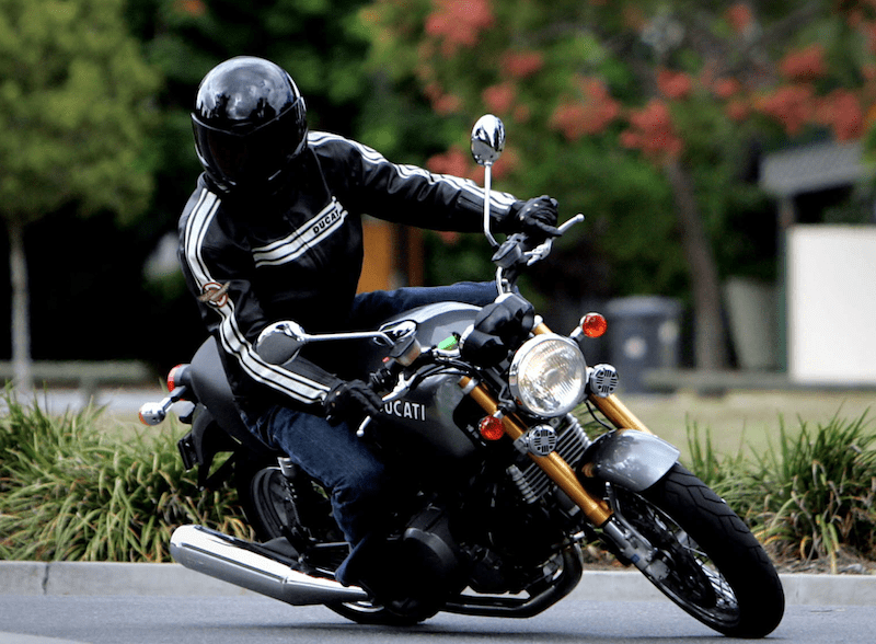 Ducati GT1000 project bike mirrors