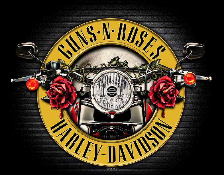 GUNS N' ROSES グリーン ロードバイク Harley-Davidson partners with Guns N' Roses - webBikeWorld