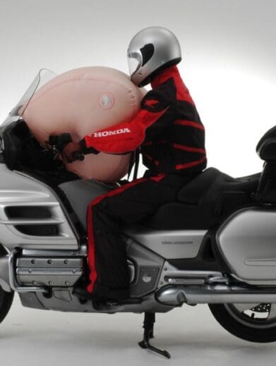 Honda Goldwing GL1800 airbag radical Goldwings incentive smaller