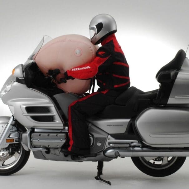 Honda Goldwing GL1800 airbag radical Goldwings incentive smaller