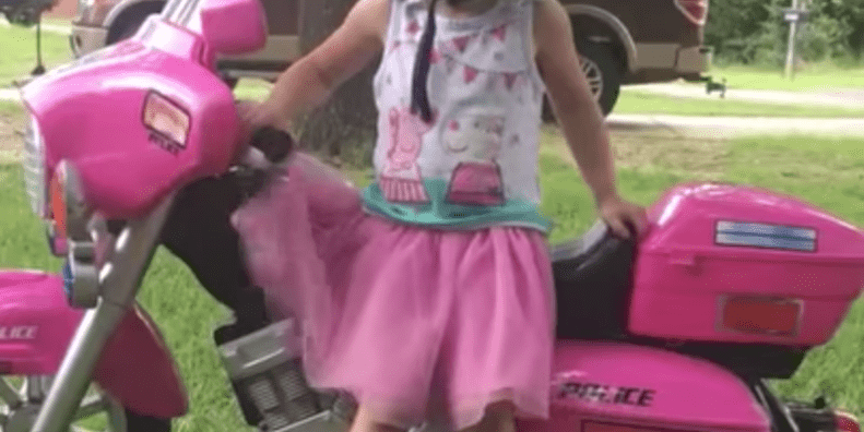 Bailey Hensley shows how to lift a Harley