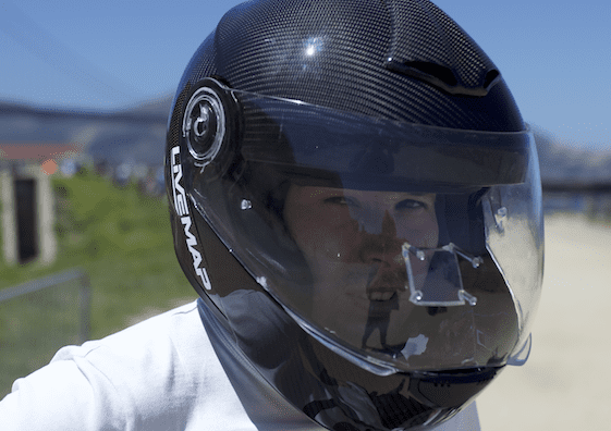 Livemap smart helmet