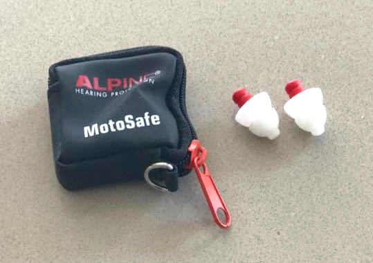 Alpine MotoSafe earplugs make riders safer