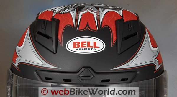 Bell Star Helmet - Top and Brow Vents