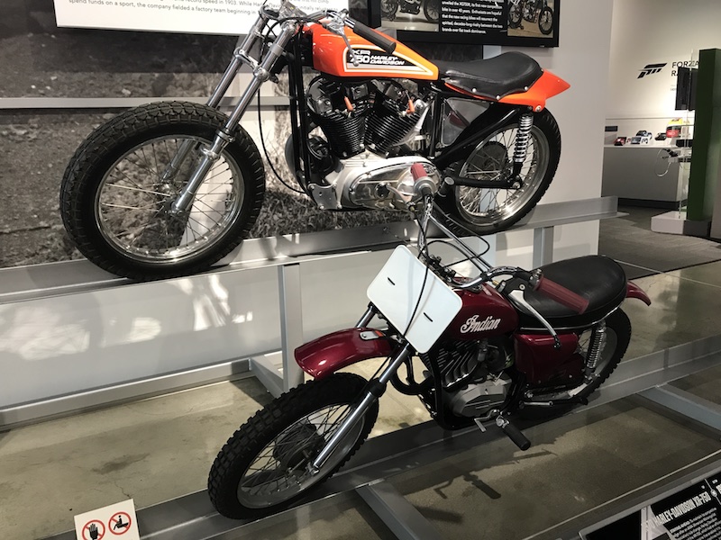 Motorcycle fans will be pleasantly surprised with the number of bikes on show at the Petersen Automotive Museum in Los Angeles.