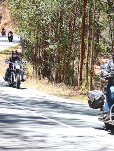 Mt Glorious pass overtake over solid white lines online survey reservations