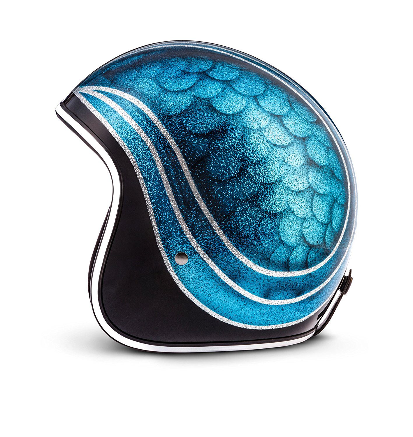 Rebel R3 Blue Joint Open Face Helmet