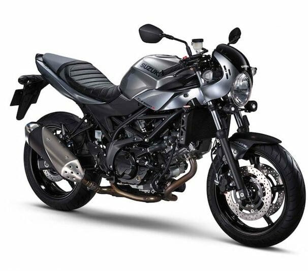 Suzuki SV650X cafe racer concept quiet