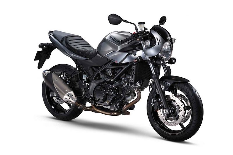 Suzuki SV650X cafe racer concept quiet