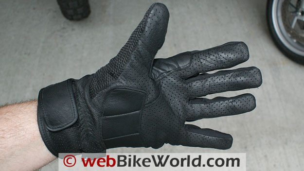 TourMaster Dri-Mesh Gloves, Palm and Gauntlet