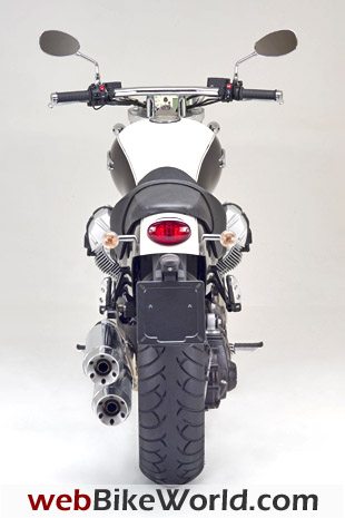 2009 Moto Guzzi Bellagio - Rear View