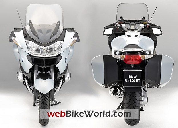 2010 BMW R 1200 RT Front and Rear Views