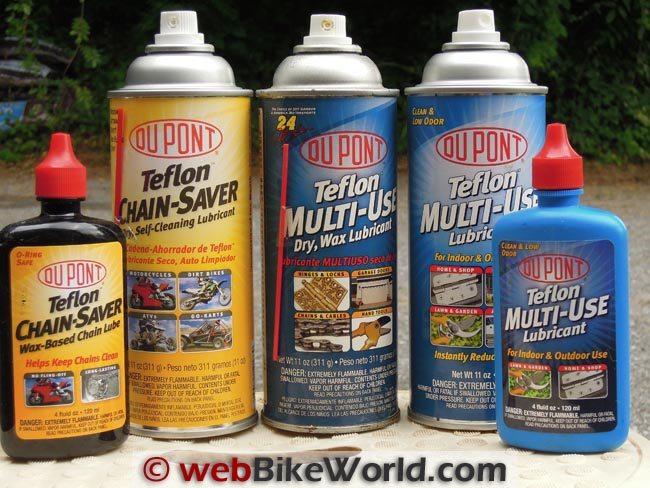 2012 DuPont Chain Lube Types