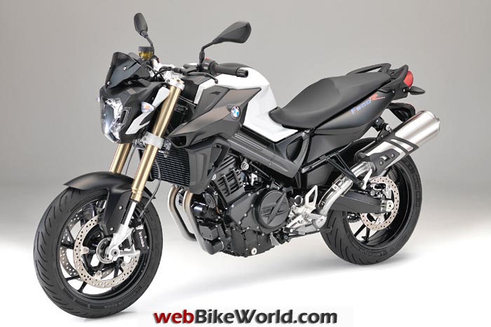 2015 BMW F 800 R Black and White