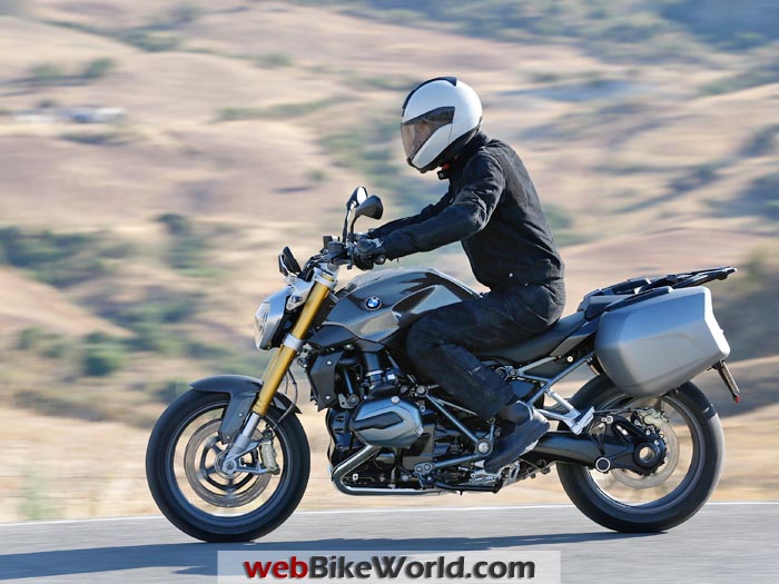 2015 BMW R1200R With Rider