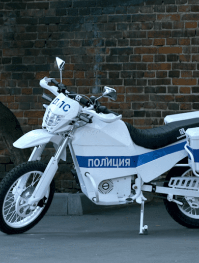 Kalashnikov electric motorcycle