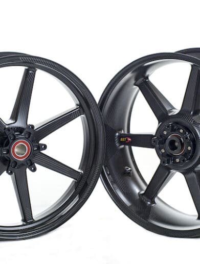 BST new Black Mamba conventional rear (interchangeable) wheelSatin1 - Set