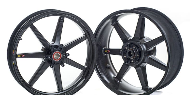 BST new Black Mamba conventional rear (interchangeable) wheelSatin1 - Set