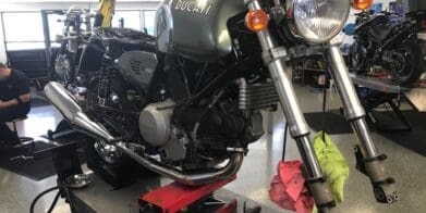 Mark Zach Oliver's Motorcycles Ikon suspension Ducati GT1000 condition care